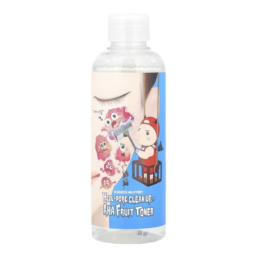 Milky Piggy, Hell-Pore Clean Up, AHA Fruit Toner