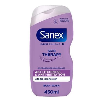 Skin Therapy Anti-Itchiness & Anti-Irritation Shower Gel Body Wash 450m