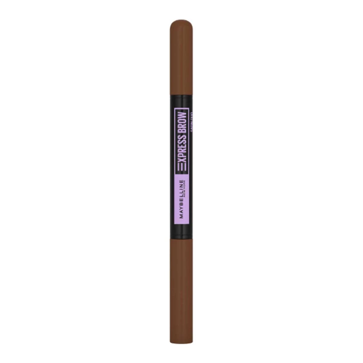 Express Brow Duo Eyebrow Filling, Natural Looking 2-In-1 Pencil Pen + Filling Powder, #02 Medium Brown