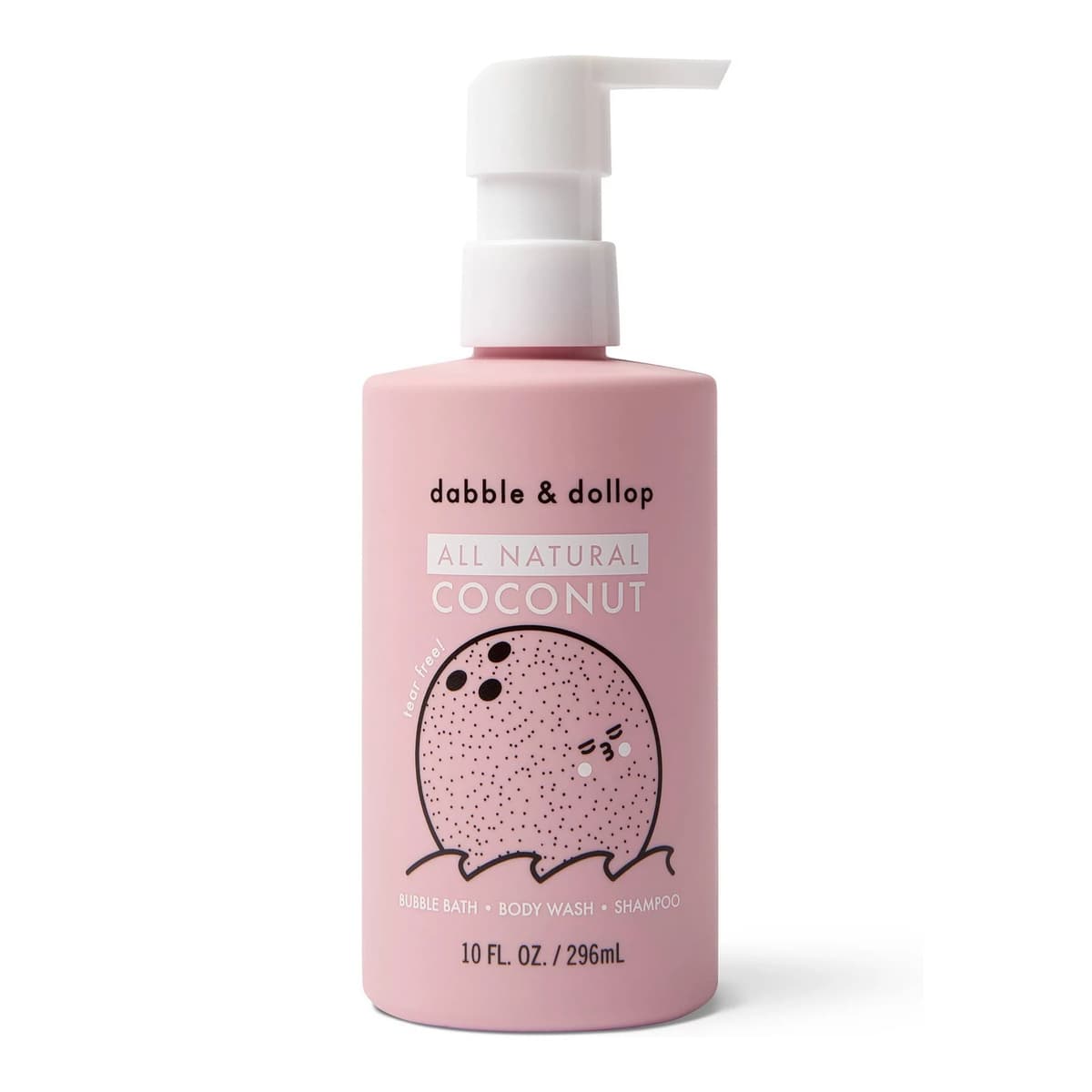 Kids' 3-in-1 Shampoo, Body Wash & Bubble Bath - Coconut
