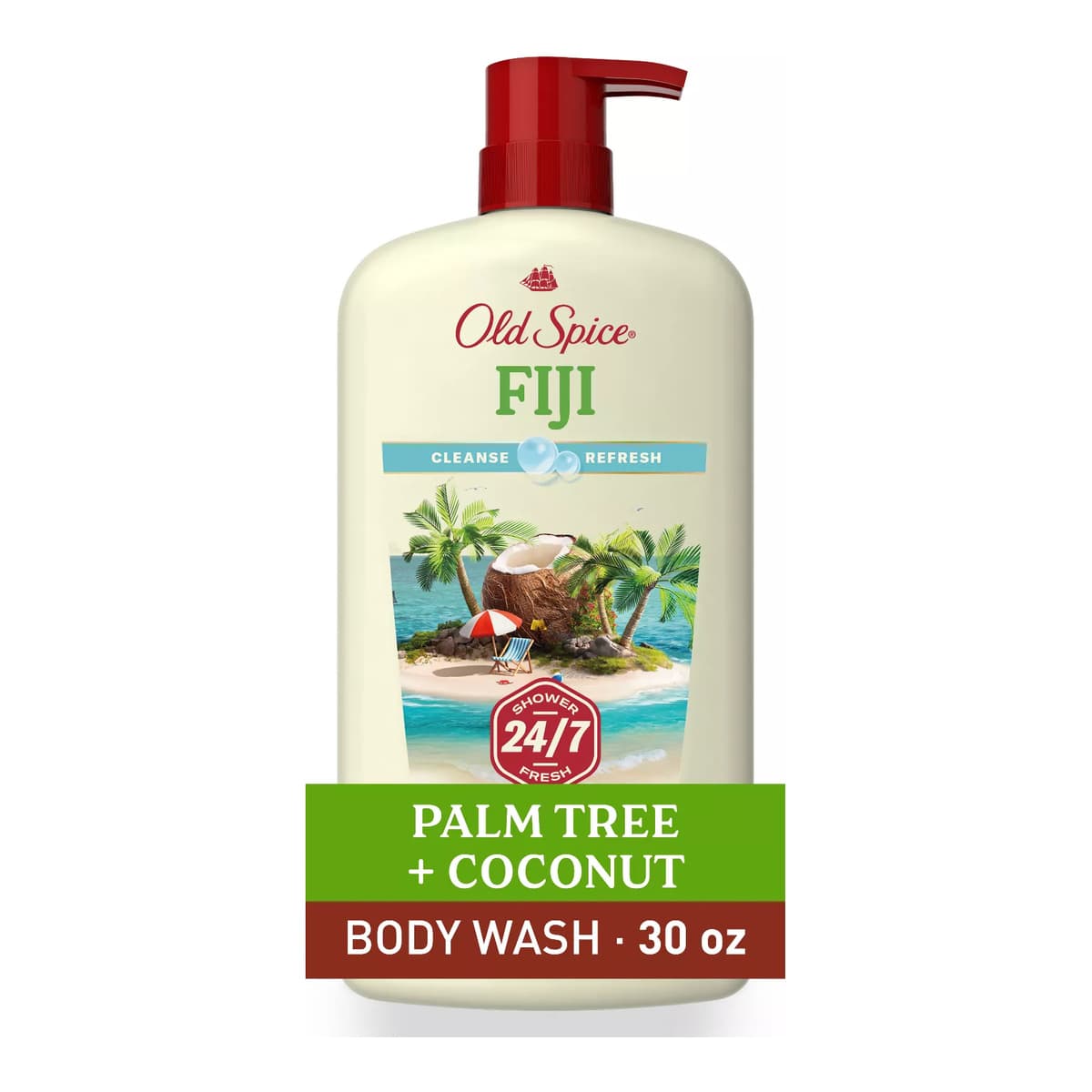 Men's Body Wash - Fresh/Tropical Scent
