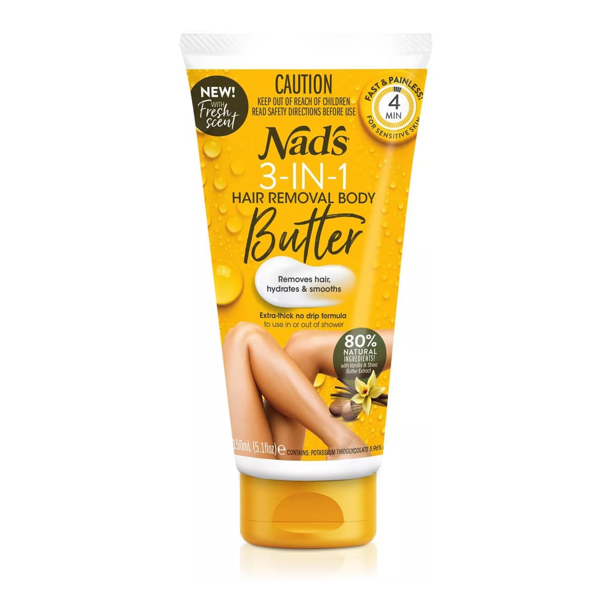 3-in-1 Butter Body Hair Removal Cream