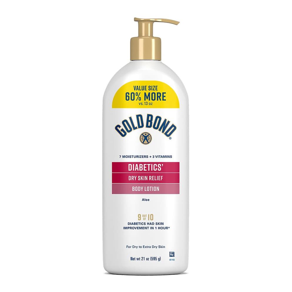 Diabetics' Dry Skin Relief Body Lotion With Aloe