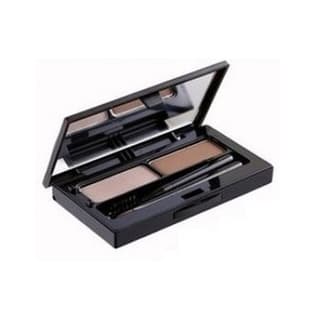 Mega Brow Pact, #02 Medium Brown & Dark Gray