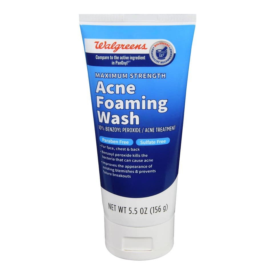 Maximum Strength Acne Foaming Wash