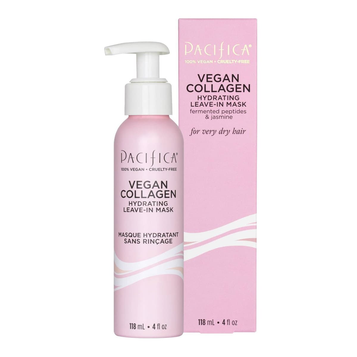 Vegan Collagen Deep Hydration Leave-In Hair Mask Treatment