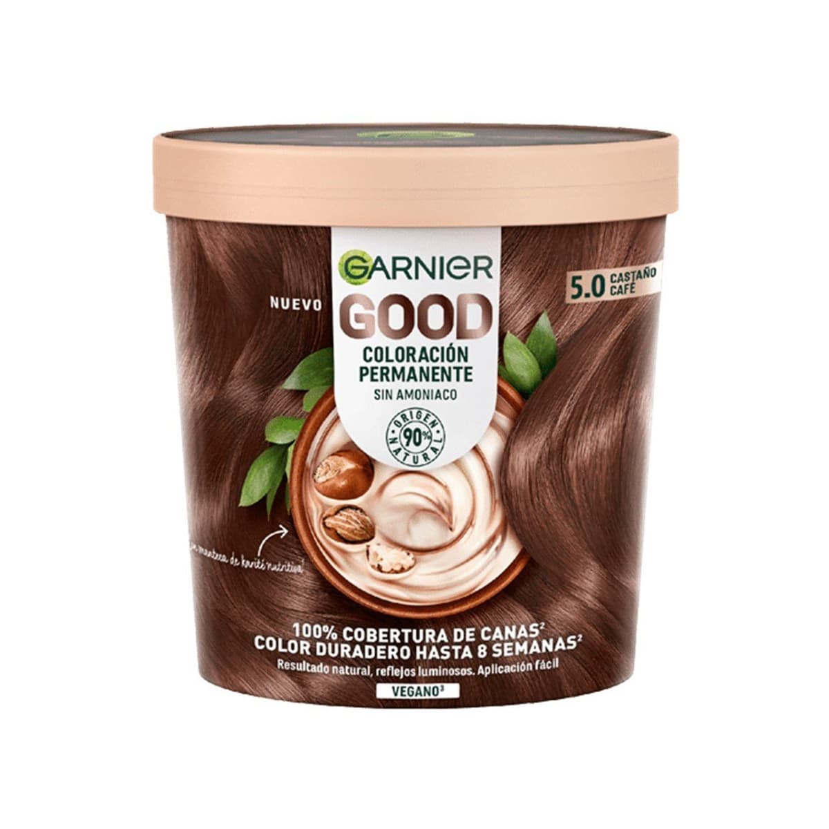Good Permanent Hair Dye 5.0 Coffee Roast Brown