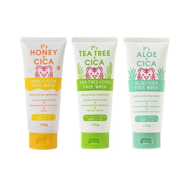 P's Cica Face Wash, Aloe