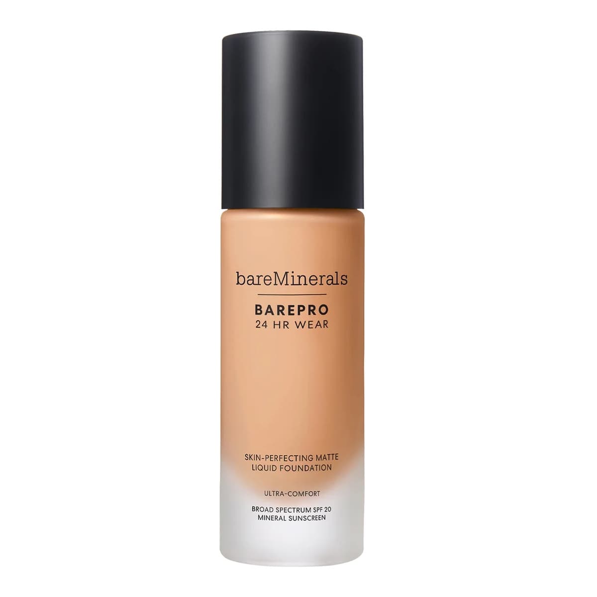 BAREPRO 24 Hour Matte Liquid Foundation Mineral SPF 20, Med. 35 Neutral