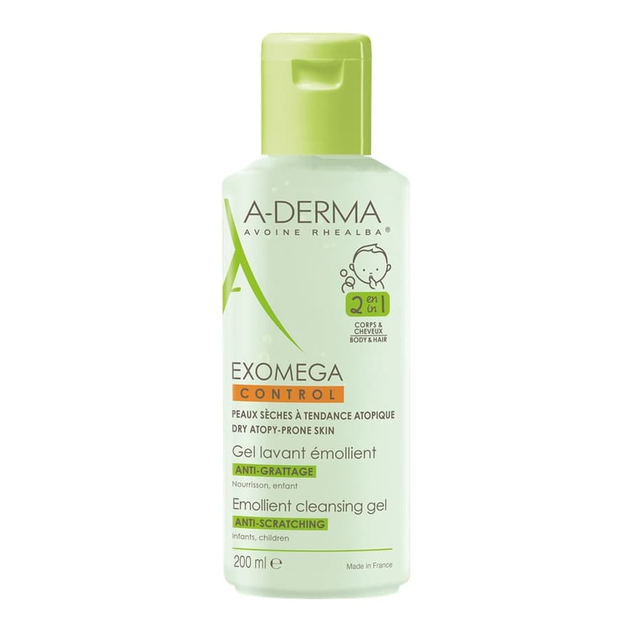 Exomega Control Emollient Cleansing Gel