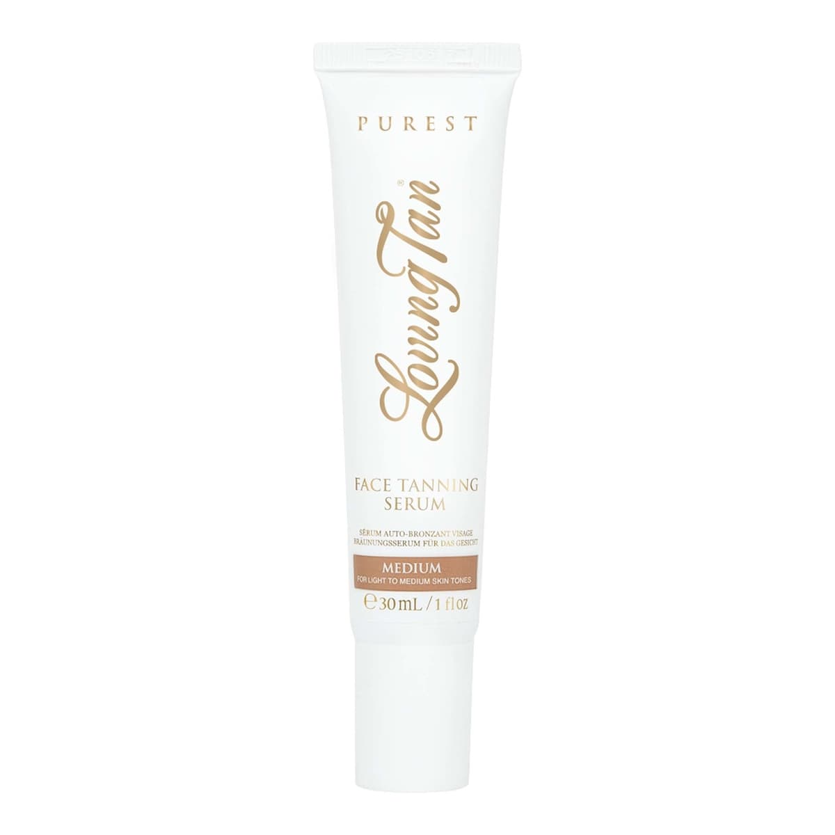 Purest Face Tanning Serum - Medium