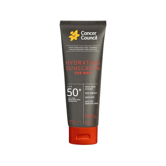 Hydrating Sunscreen For Men SPF 50+