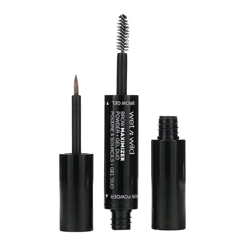 Brow Maximizer, Powder + Gel Duo, Powder -, Gel, Medium Brown