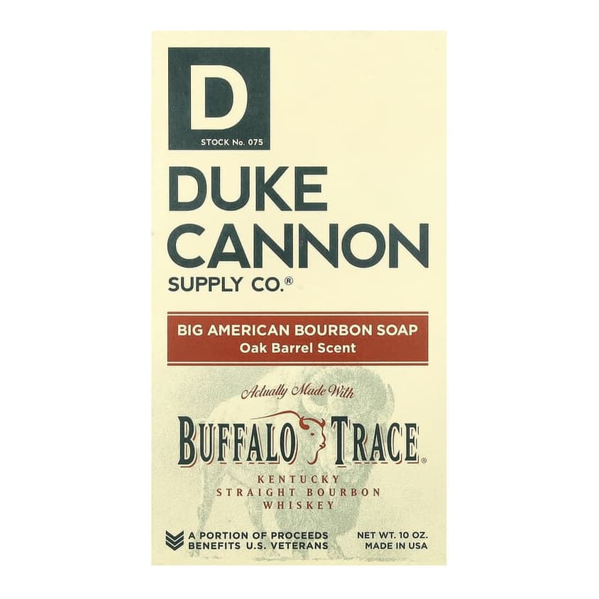 Big American Bourbon Bar Soap, Oak Barrel Scent