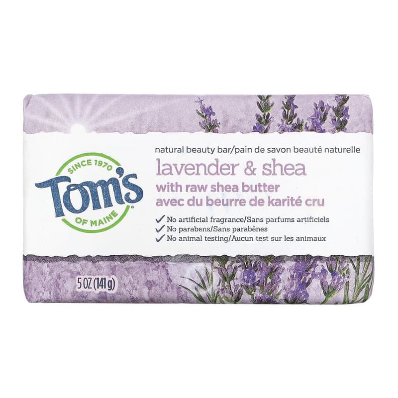 Natural Beauty Bar, Lavender & Shea