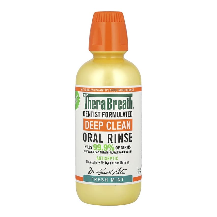 Deep Clean Oral Rinse, Fresh Mint