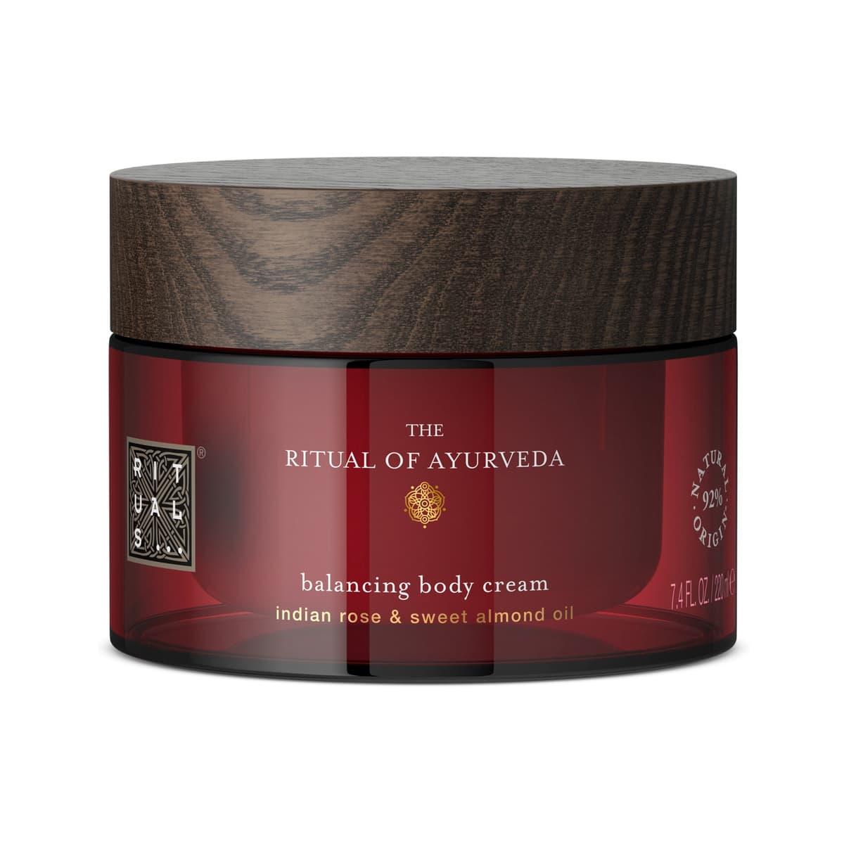 The Ritual of Ayurveda Sweet Almond & Indian Rose Moisturising Body Cream