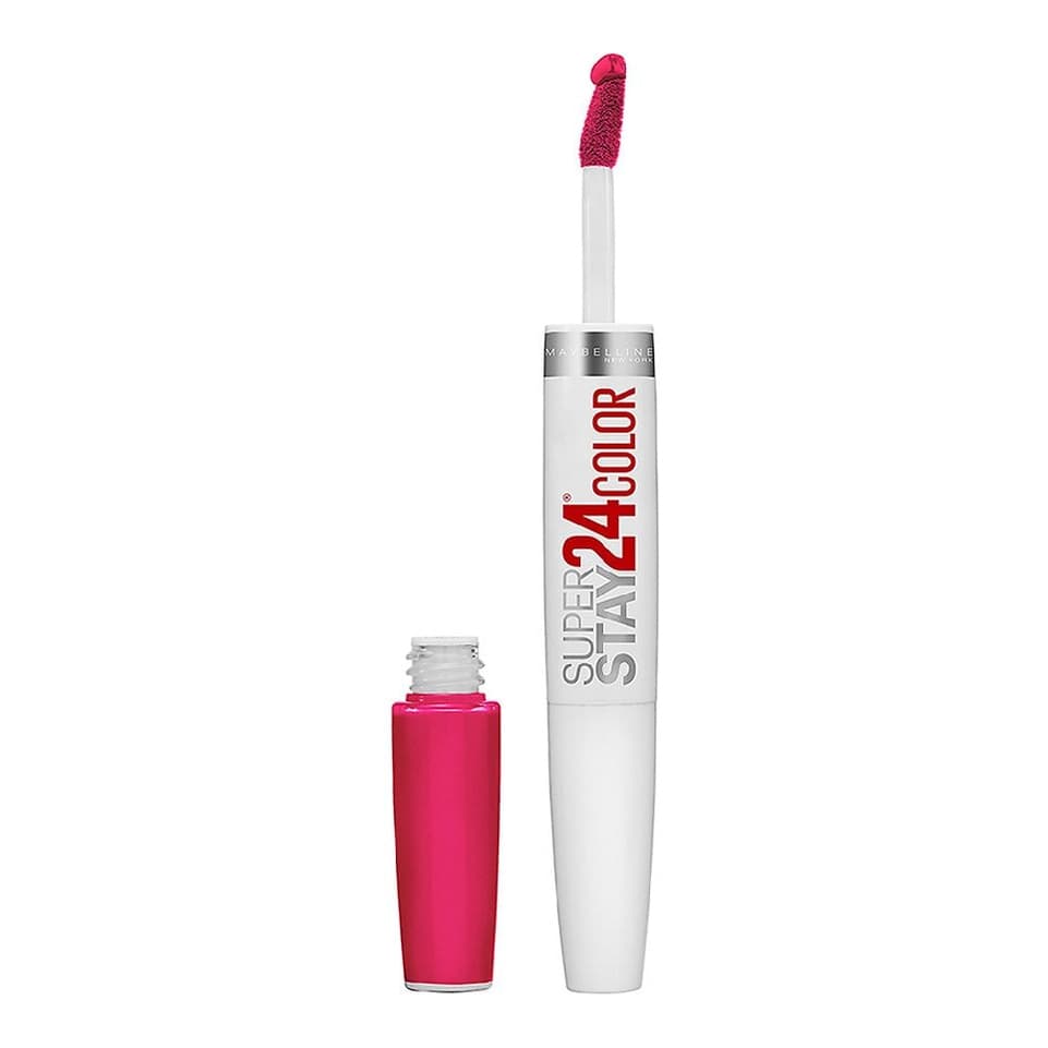 24 2-Step Liquid Lipstick Makeup, Crisp Magenta