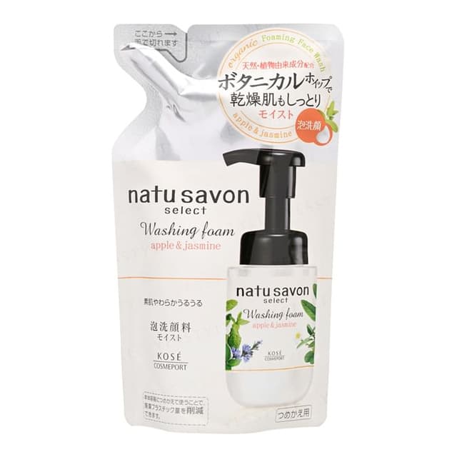 Natu Savon Select Washing Foam Refill Apple & Jasmine