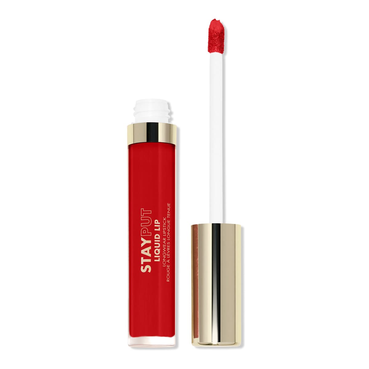 Stay Put Liquid Lip Longwear Lipstick, Red Flag
