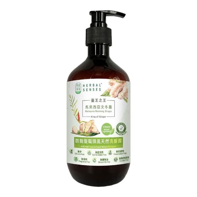 King of Ginger Malaysia Bentong Ginger Anti Hair Loss & Expel Wind Shampoo