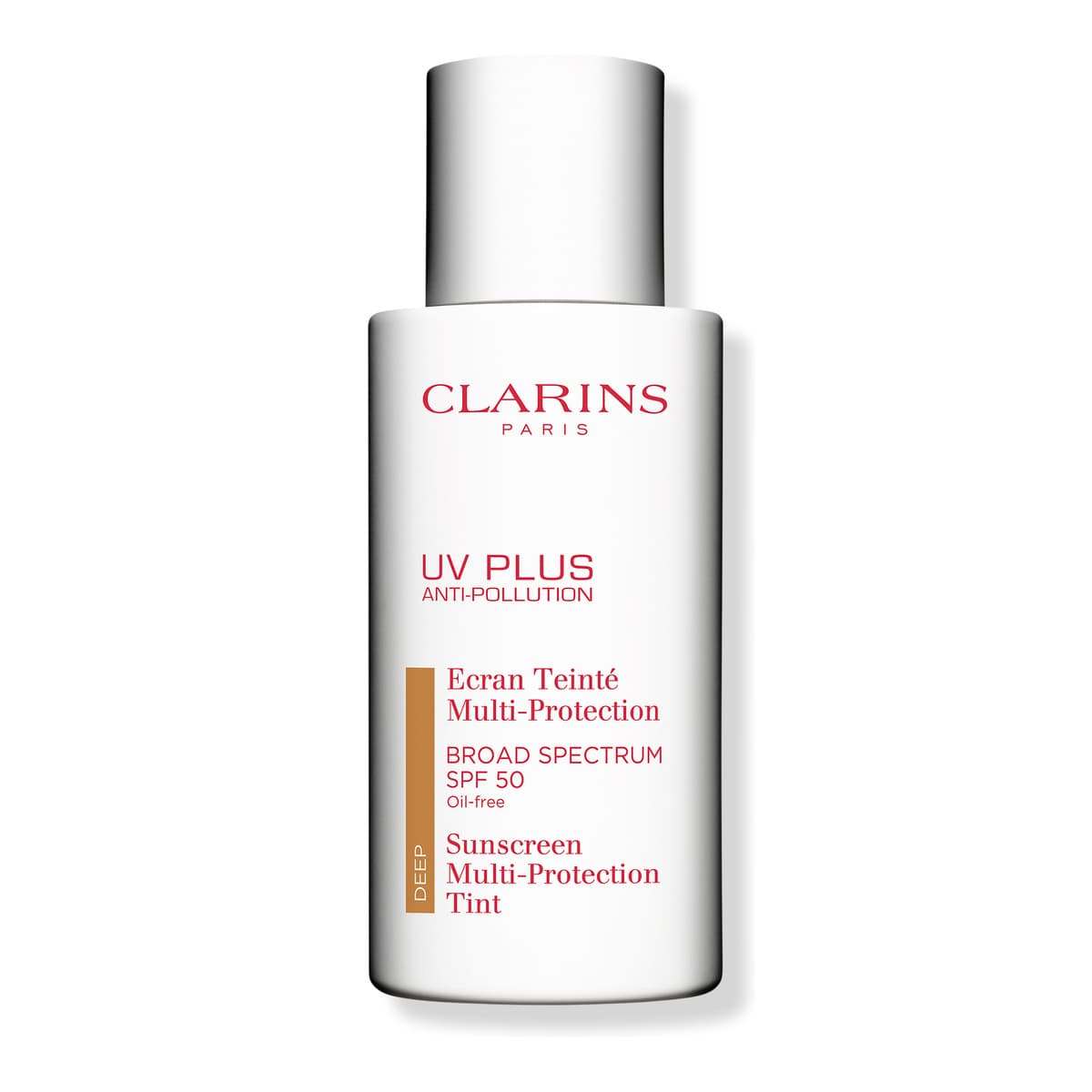 UV Plus Anti-Pollution Tinted Face Sunscreen SPF 50, Deep
