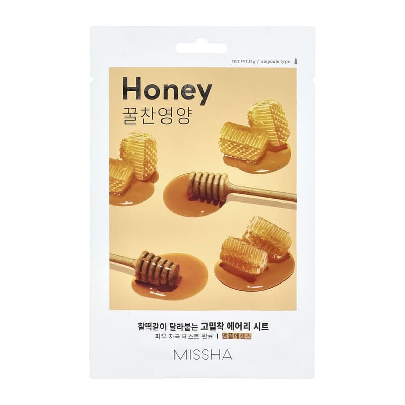 Airy Fit Beauty Sheet Mask, Honey