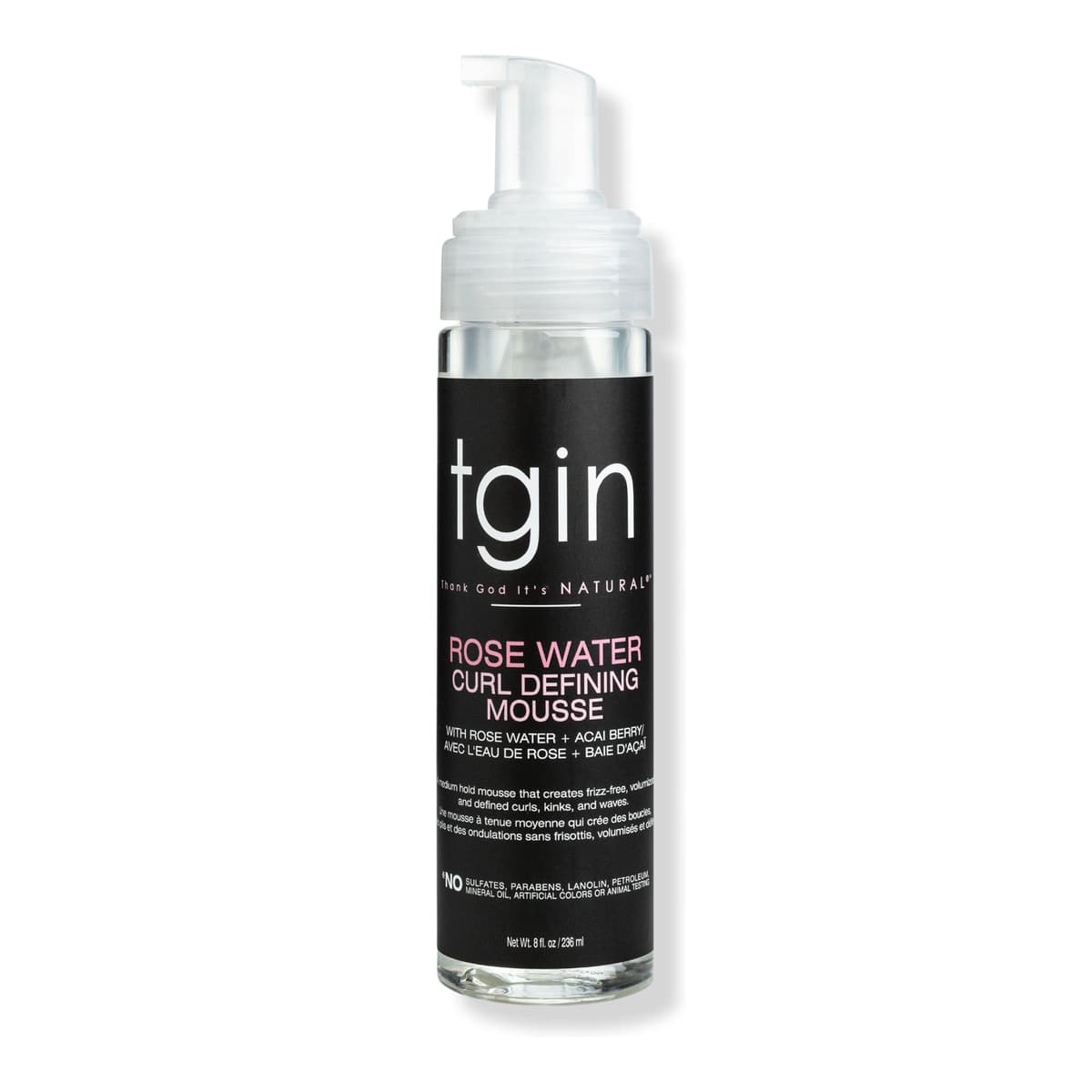 Rose Water Curl Defining Mousse