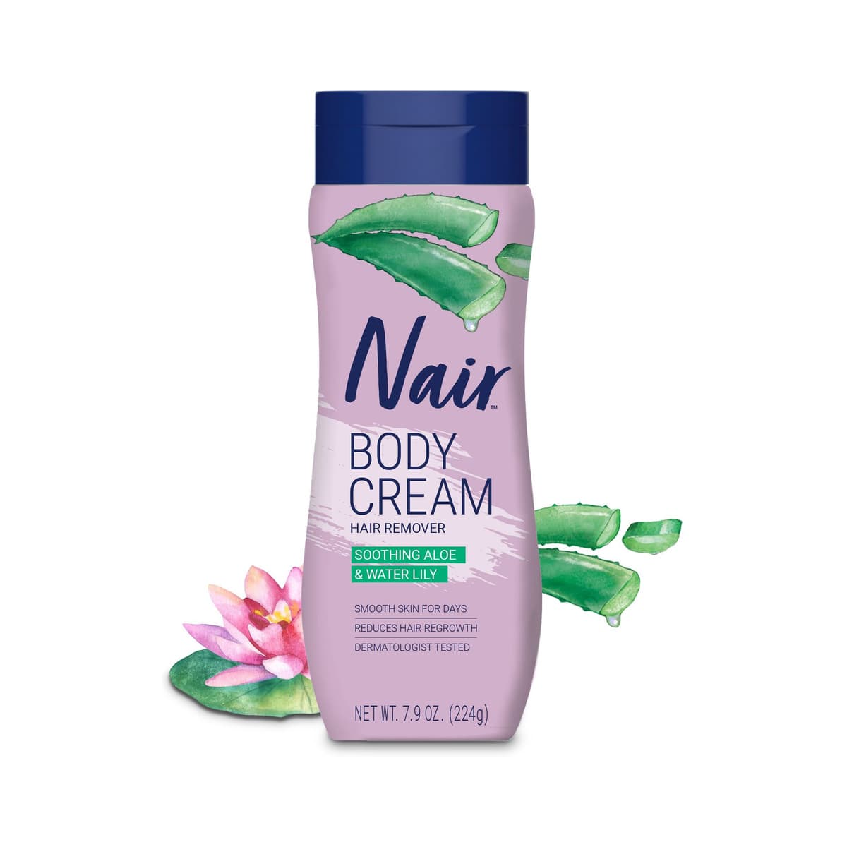 Hair Removal Cream - Aloe & Water Lily