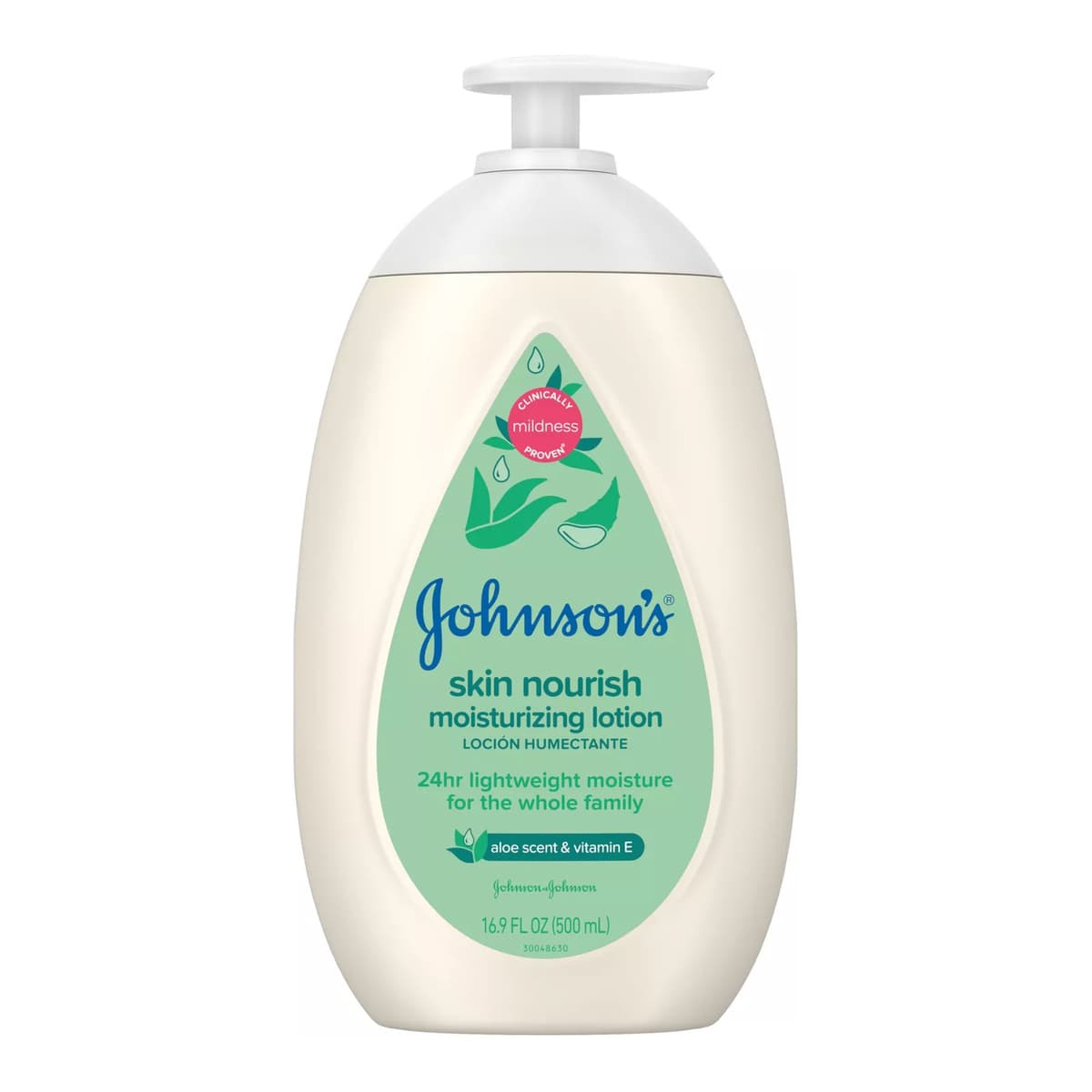 Skin Nourish Moisturizing Baby Body Lotion, Aloe Scent & Vitamin E, Gentle & Lightweight