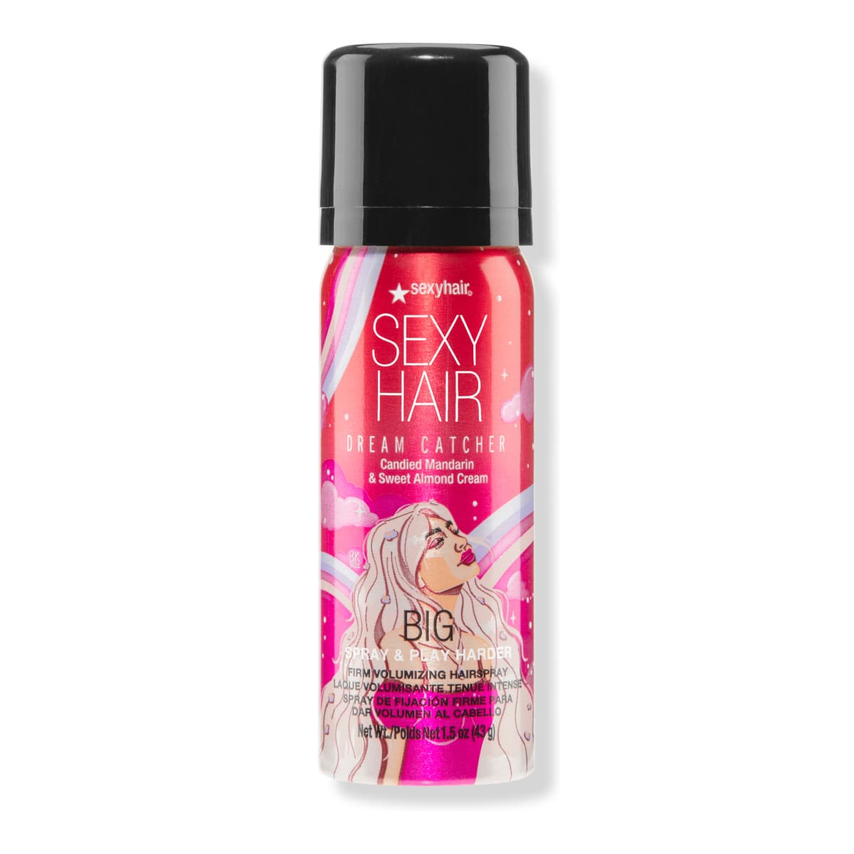 Travel Size Spray & Play Harder Dream Catcher Firm Volumizing Hairspray