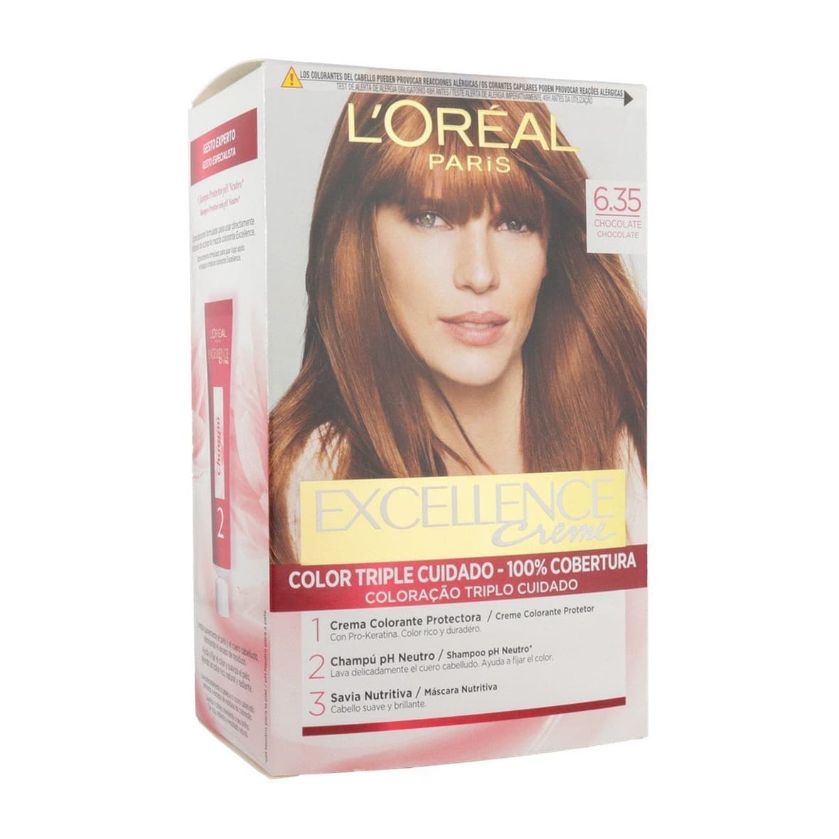 Excellence Creme Hair Dye 6.35 Chocolate