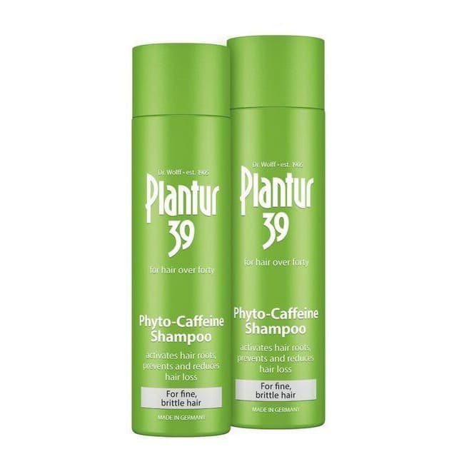 Caffeine Shampoo For Fine Brittle Hair 2x