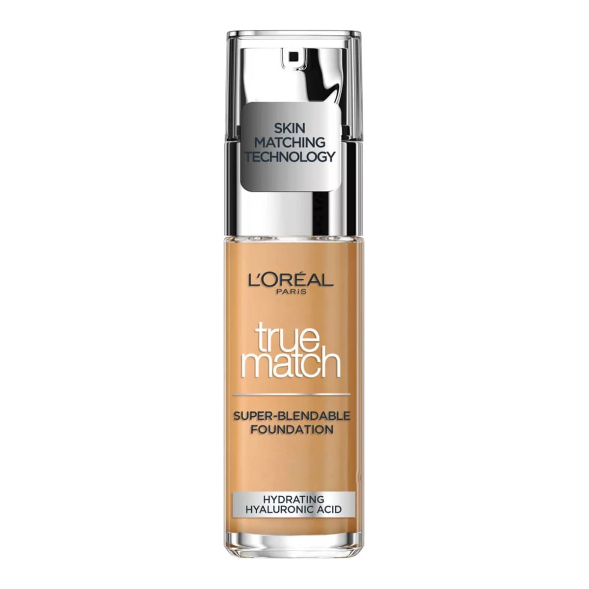 L'Oréal Paris True Match Liquid Foundation with Hyaluronic Acid and SPF, 5W