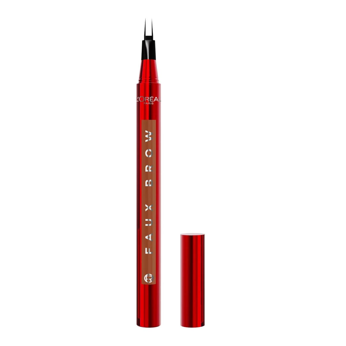 Faux Brow Eyebrow Tint Double Brush Brow Pen - Auburn