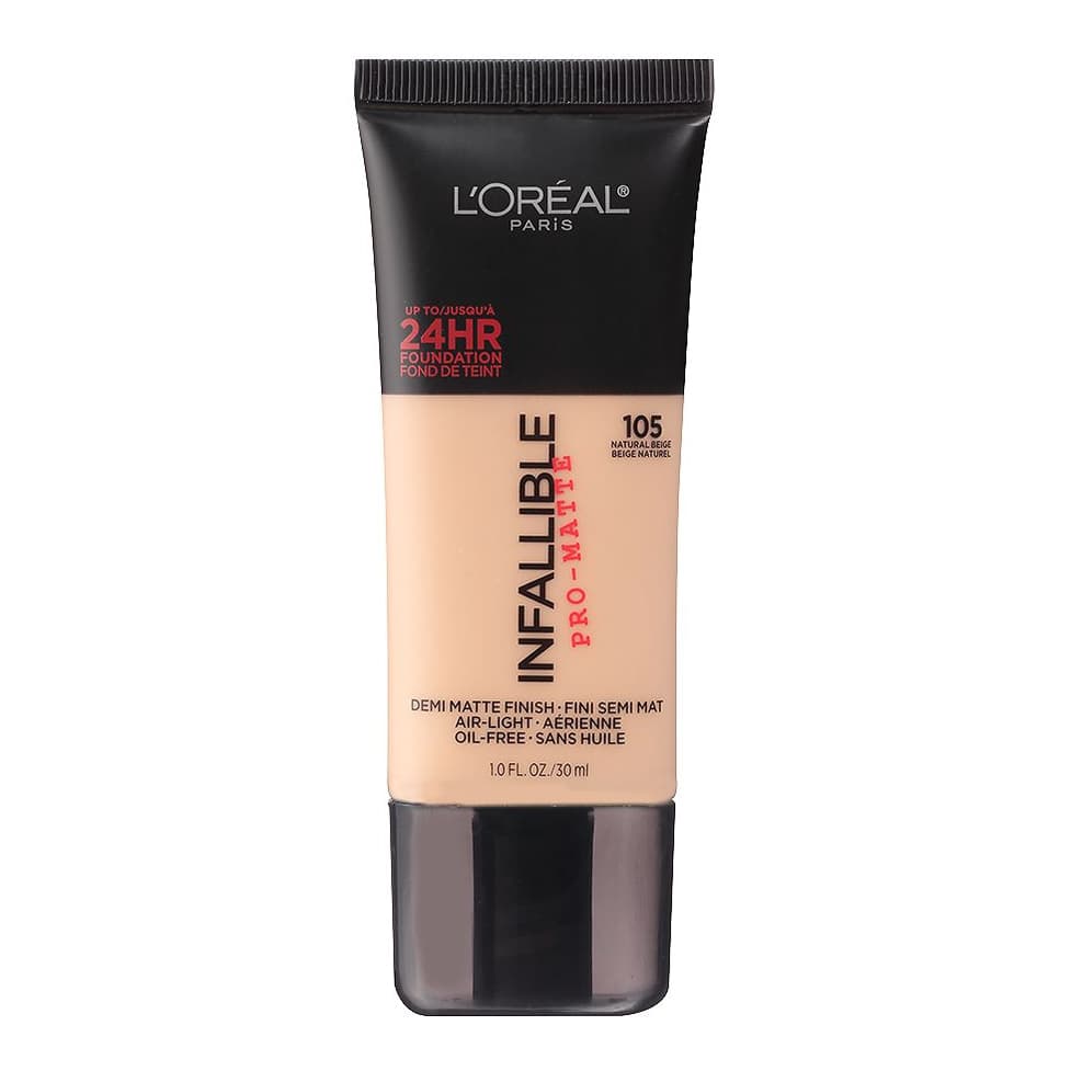 Pro-Matte Liquid Foundation Makeup, Natural Beige