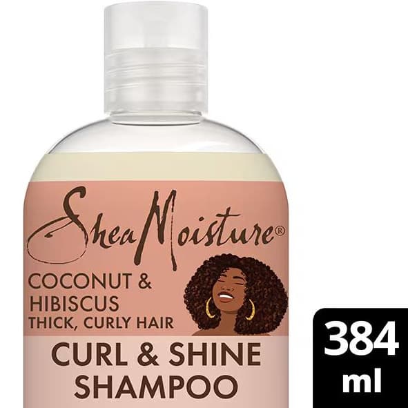 coconut & hibiscus curl & shine shampoo