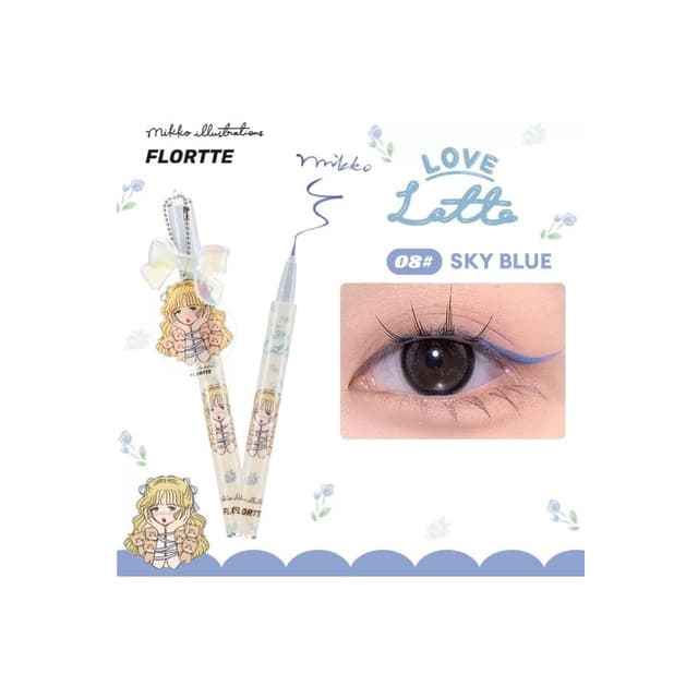 SUMMER LIQUID EYELINER, #08 Sky Blue