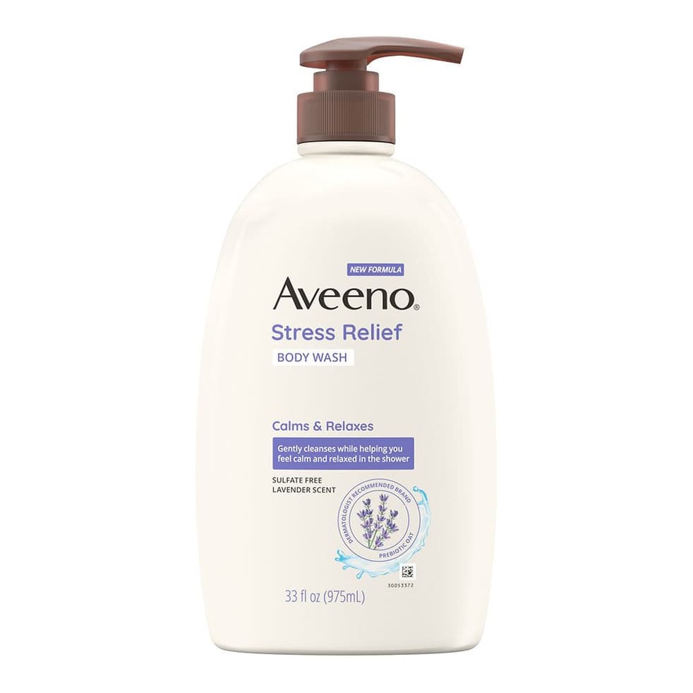 Stress Relief Relaxing Oat Body Wash Lavender