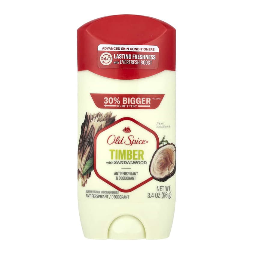 Antiperspirant & Deodorant, Timber with Sandalwood