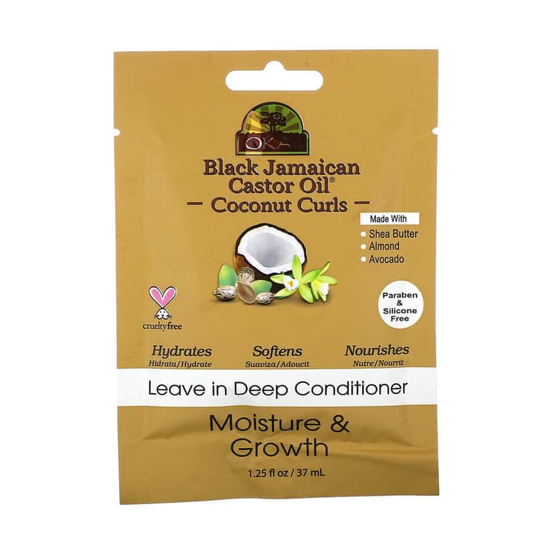 Black Jamaican Castor Oil, Coconut Curls, Leave in Deep Conditioner