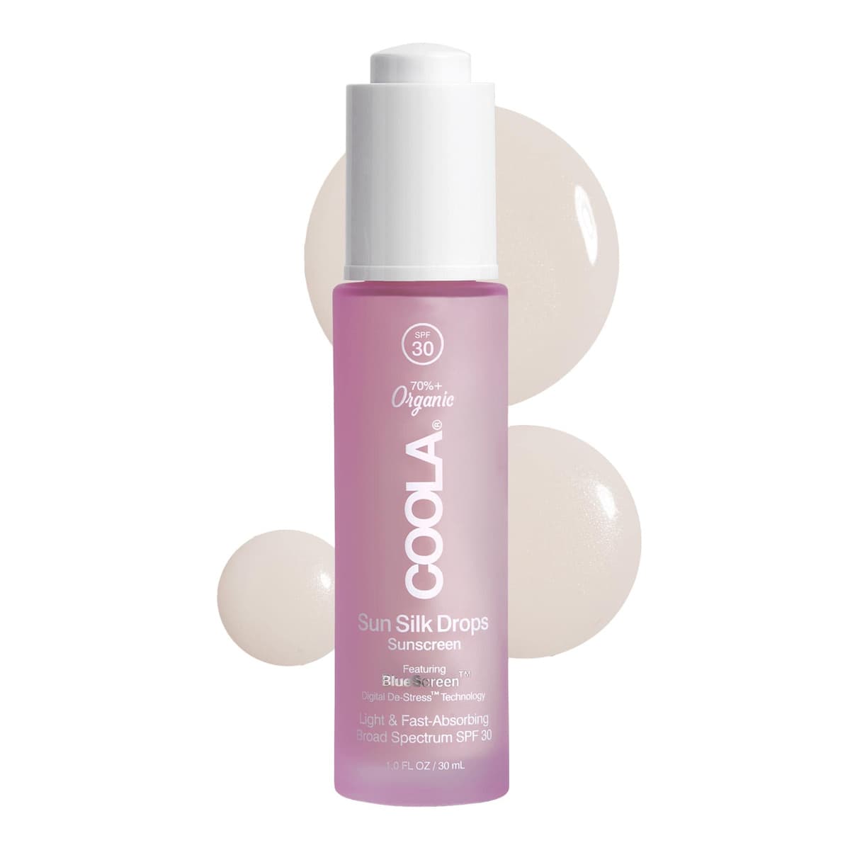 Sun Silk Face Sunscreen Drops with SPF 30 and Hyaluronic Acid