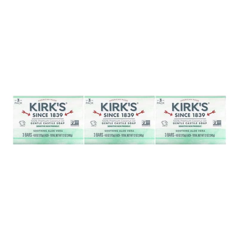 Gentle Castile Soap, Soothing Aloe Vera