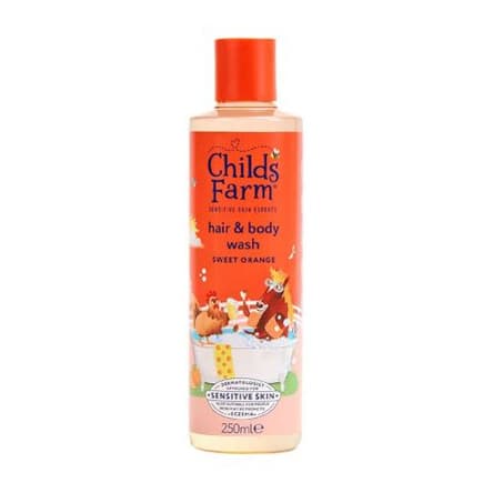 Hair & Body Wash, Sweet Orange Gentle Tear-Free Formula for Kids, Babies & Sensitive Skin