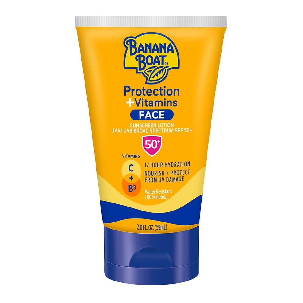 Protection + Vitamins Sunscreen for Face Lotion, SPF 50