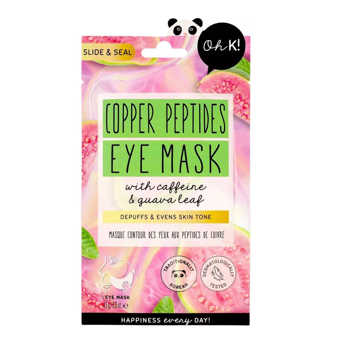 Slide & Seal Copper Peptides Eye Mask with Guava Leaf