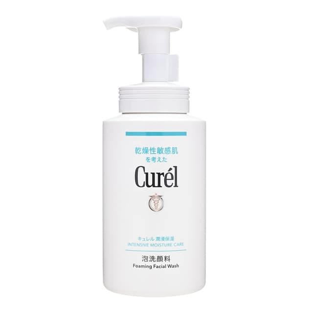 Curel Intensive Moisture Care Foaming Facial Wash