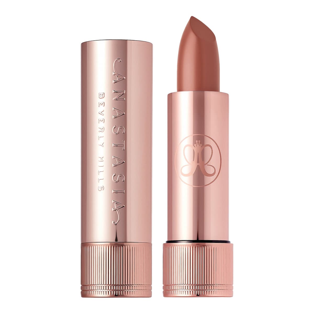Long-Wearing Matte & Satin Velvet Lipstick, Rose Brown