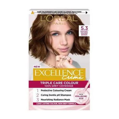 Excellence Creme 5.3 Golden Brown Hair Dye