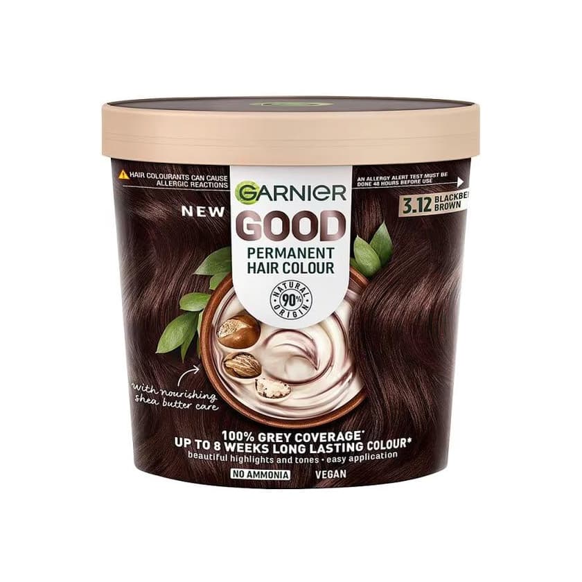 Permanent Hair Dye Blackberry Brown 3.12